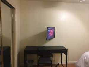 TCL Smart TV used as bedroom TV